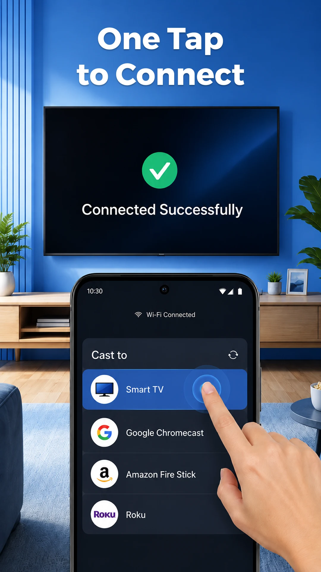 TV Cast Screen Mirroring App screenshot