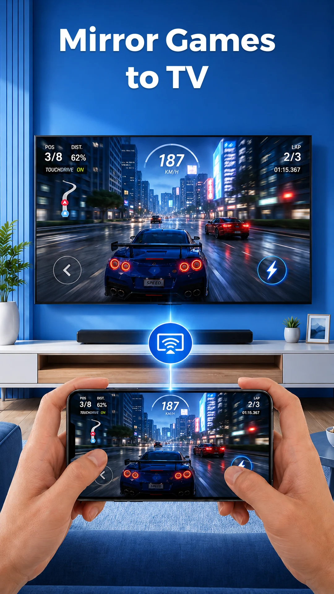 TV Cast Screen Mirroring App screenshot